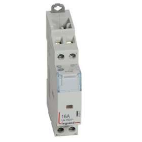 Contacteur de puissance bobine 230V~ - 2P - 250V~~ - 16A - O + F - 1 module|Legrand-LEG412521
