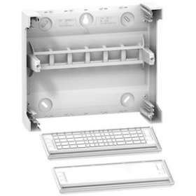 Pragma - mini plaque passe câbles amovible pr coffret saillie 8 mod. - lot de 4|Schneider Electric-SCHMIP99031