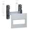 Pragma - kit 7 modules pour app. Modulaire - 1 rangée - gris métal