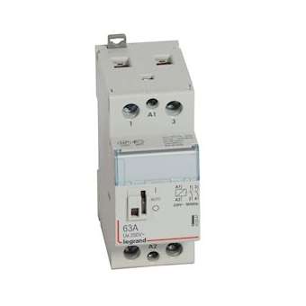Contacteur de puissance CX³ bobine 230V~ - 2P 250V~ - 63A - 2F - 2 modules|Legrand-LEG412547