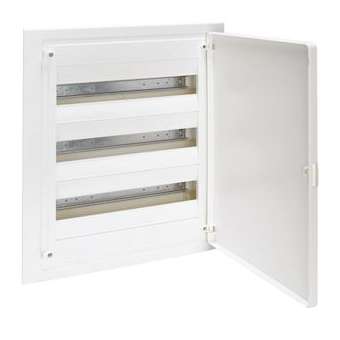 Coffret encastré 54 M porte opaque|Hager-HAGVF318PR