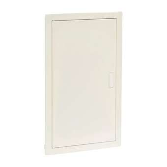 Coffret modulaire encastré 3 rangée 36+6 modules porte métal extra plate blanche|Legrand-LEG001533