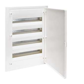 Coffret encastré 72 M porte opaque|Hager-HAGVF418PR