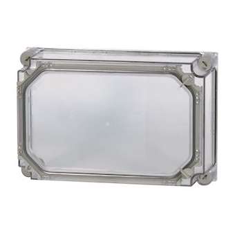 Couvercle, +porte, transparent, HxLxP250x375x100mm|Eaton industries-EOND200-CI43-T