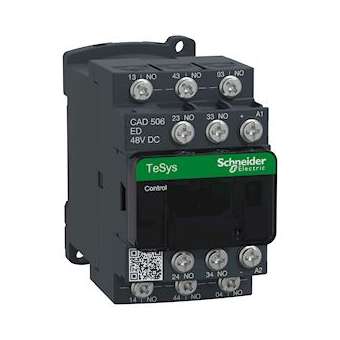 contacteur CONT.AUX.48V CC C.FERM.|Schneider Electric-SCHCAD506ED