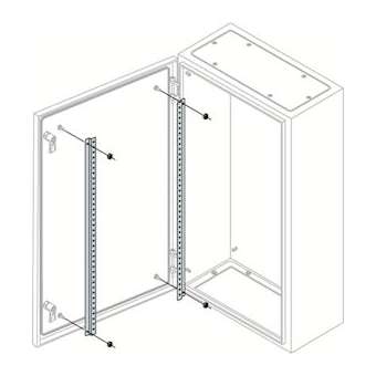 2 Profilés pour Porte Coffret Sr H800|ABB-ABB675298