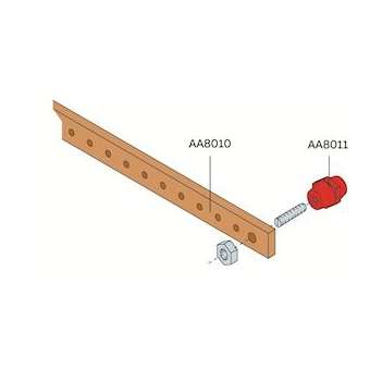 Support Barre 20X5 Coffret SR2 (x5 pces)|ABB-ABB600073