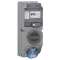 Coffret monoprise Hypra IP66/67-55 1x 2P+T 16A 200-250V~ + 1 inter + 1 disj diff