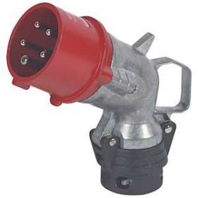 Fiche mobile coudée Hypra IP44 16A - 380V~ à 415V~ - 3P+N+T - métal|Legrand-LEG052274