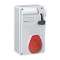 Coffret P17 IP44 avec interrupteur et 1 prise 32A 3P+T - 380V~ à 415V~ 50Hz-60Hz
