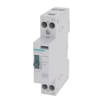 INSTA CONTACTOR AUT 1NO1NC ACDC230V 20A|Siemens Industries et Infrastructures-SIE5TT5001-6