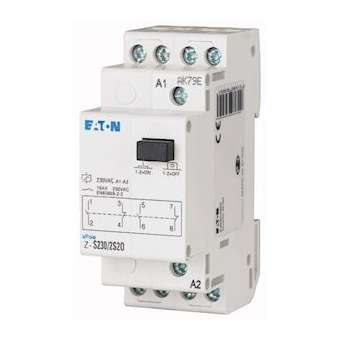 Télérupteur, 110AC, 2 F, 16A, 60Hz, 1PE|Eaton industries-EONZ-S111-SS