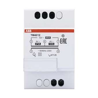 Utilisation Discontinue Transfo. Sonnerie TM 40/12|ABB-ABBT228775