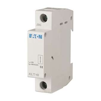 Bornes de passage, 500VAC/DC, 63A, 50/60Hz, 1PE|Eaton industries-EONASLTT-63