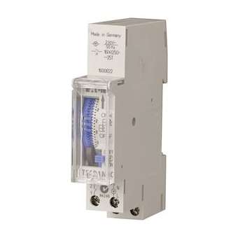 Inter horaire modulaire 24 heures, cavalier enfichable, 1 TLE|Eaton industries-EONTSSD1NO