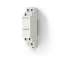 Relais bistable modulaire 1 inverseur 12A 230V AC, set et reset