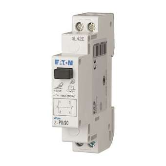 Bouton-poussoir, 250 V, 16A, 1 F, 1 contact à ouverture, 1PE|Eaton industries-EONZ-PU-SO