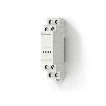 Relais bistable modulaire 1 inverseur + 1NO 8A 24V AC/DC, set et reset|Finder-FID131200240000