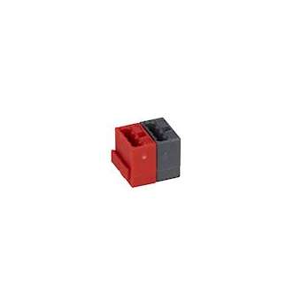 Connecteur BUS KNX noir et rouge|Legrand-LEG048879