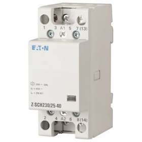 Contacteur modulaire, 230VAC/50Hz, 4 s, 25A, 2PE|Eaton industries-EONZ-SCH230-25-40
