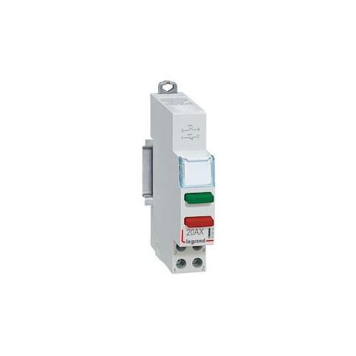 Poussoir modulaire double fonction contact 1NO+1NF sans voyant - 1