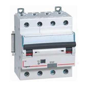 disj. diff monobloc DX³6000 10kA arrivée haute/départ bas vis 4P 20A typeF 30mA|Legrand-LEG411245