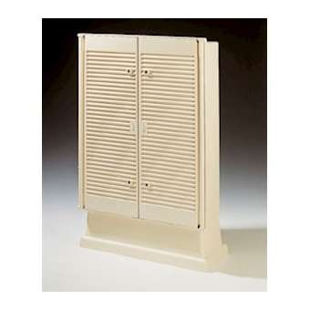 Coffret S17 Type 3 vide - 2 panneaux - Beige|Maec-MAE0273019