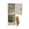 Borne Minimixt Beige 2 Grilles H855 L310 P130