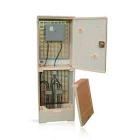 Borne Minimixt Beige 2 Grilles H855 L310 P130|Maec-MAE0802203