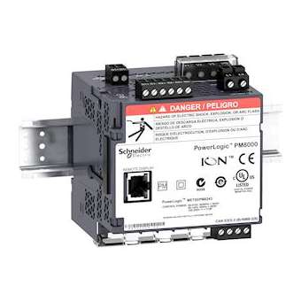 PowerLogic PM8000 - centrale mesure - sans écran - montage rail DIN - 20-60Vcc|Schneider Electric-SCHMETSEPM8213