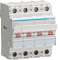 Interrupteur modulaire 4 pôles 40A