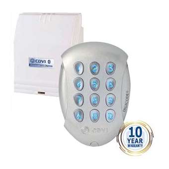 Clavier codé Digicode Bluetooth Rétro-éclairé 3 relais déporté 100 codes 12/24V|CDVI-CDAGALEOBT