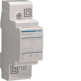 Transformateur de sonnerie 4VA 230V-8 à 12V|Hager-HAGST301