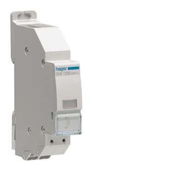 Voyant LED incolore 230VAC QC passage de barre|Hager-HAGSVS125B