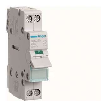 Interrupteur modulaire 2 pôles 25A|Hager-HAGSBN225