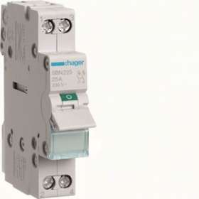 Interrupteur modulaire 2 pôles 25A|Hager-HAGSBN225