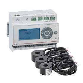 Ecocompteur de consommation pour mesure des énergies + 3 tores|Legrand-LEG092704