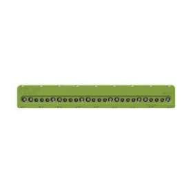 Bornier terre Mistral- 11X16mm²+15X6mm²-Vis|ABB-ABB799196