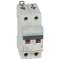 Disjoncteur DX³6000 10kA arrivée haute/départ bas vis 2P 50A courbe C - 2 mod