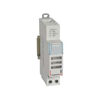 Voyant à LED CX³ triple 230V~ à 400V~ - blanc - 1 module|Legrand-LEG412932