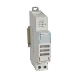 Voyant à LED CX³ triple 230V~ à 400V~ - blanc - 1 module|Legrand-LEG412932