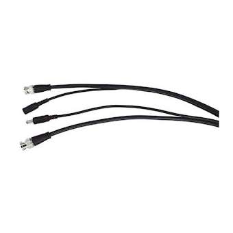 Cordon BNC vidéo + alimentation, 20m, noir|Gigamedia-GGMCCACVP20MN