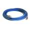 Cordon RJ45 LCS³ catégorie6 Haute Densité F/UTP blindé 100ohms - 5m - LSOH bleu|Legrand-LEG051544