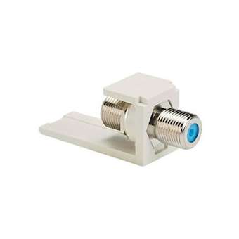 Coupler Module, F Type, Off White|-PUICMFIW