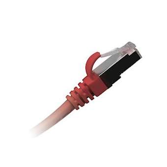 Cordons de brassage CAT6 S/FTP LSOH 5 m rouge|Gigamedia-GGMCAT6S5MZHR