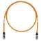 Copper Patch Cord, Cat 6A, Orange S/FTP|-PUISTP6X15MOR