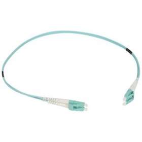Cordon optique OM4 multimode LCS³ duplex LC/LC - longueur 0,5m|Legrand-LEG032633