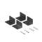 Etriers de montage pour entretoise - VX IT|Rittal-RIT5302.169