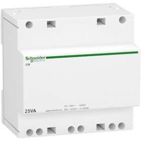 Acti9 iTR - transformateur de sécurité - 25VA - 230Vca/12-24Vca|Schneider Electric-SCHA9A15219