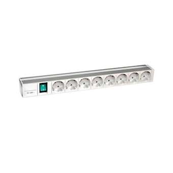 Actassi rail 1U 8prises + interrup 19P NF|Schneider Electric-SCHNSYAPU19F8S